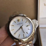  Shop Authentic Versace V-Urban Quartz Silver Dial Two Tone Steel Strap Watch for Men - VELQ00519 - Luxxuri