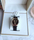  Shop Authentic Versace Virtus Quartz Black Dial Black Leather Strap Watch for Women - VEHC00119 - Luxxuri