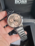  Shop Authentic Hugo Boss Rafale Competitive Sport Silver Dial Silver Steel Strap Watch for Men - 1513511 - Luxxuri