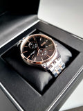  Shop Authentic Hugo Boss Grand Prix Black Dial Two Tone Steel Strap Watch for Men - 1513473 - Luxxuri