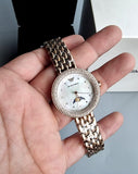  Shop Authentic Emporio Armani Rosa Mother of Pearl Dial Rose Gold Steel Strap Watch For Women - AR11462 - Luxxuri