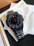  Shop Authentic Versace Chain Reaction Quartz Black Dial Black Steel Strap Watch for Men - VEDY00719 - Luxxuri
