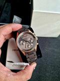  Shop Authentic Emporio Armani Sportivo Chronograph Brown Dial Brown Silicone Strap Watch For Men - AR5891 - Luxxuri