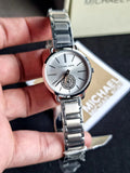  Shop Authentic Michael Kors Portia Quartz Silver Dial Silver Steel Strap Watch For Women - MK3837 - Luxxuri