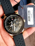  Shop Authentic Tommy Hilfiger Austin Black Dial Black Rubber Strap Watch for Men - 1791636 - Luxxuri
