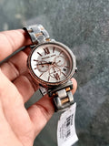  Shop Authentic Michael Kors Sofie Chronograph Quartz White Dial Two Tone Steel Strap Watch For Women - MK6558 - Luxxuri