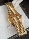  Shop Authentic Gucci G Timeless Quartz Silver Dial Gold Steel Strap Watch For Women - YA1264155 - Luxxuri