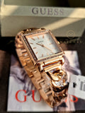  Shop Authentic Guess Vanity Rose Gold Dial Rose Gold Steel Strap Watch for Women - W1029L3 - Luxxuri