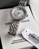  Shop Authentic Emporio Armani Rosa Quartz White Dial Silver Steel Strap Watch For Women - AR11354 - Luxxuri