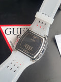  Shop Authentic Guess Phoenix Quartz Burgundy Dial Transparent Silicone Strap Watch For Men - GW0499G9 - Luxxuri
