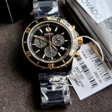  Shop Authentic Movado Series 800 Chronograph Black Dial Black Steel Strap Watch For Men - 2600180 - Luxxuri