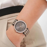  Shop Authentic Michael Kors Darci Analog Quartz Grey Dial Two Tone Steel Strap Watch For Women - MK3584 - Luxxuri
