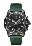  Shop Authentic Breitling Endurance Pro Black Dial Green Rubber Strap Watch for Men - X82310D31B1S1 - Luxxuri