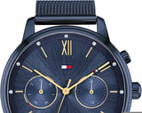  Shop Authentic Tommy Hilfiger Blake Quartz Blue Dial Blue Mesh Bracelet Watch for Men - 1782305 - Luxxuri