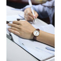 Mido Baroncelli III Automatic Silver Dial Brown Leather Strap Watch For Women - M7600.2.21.8