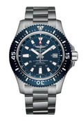  Shop Authentic Breitling Superocean 44mm Special Blue Dial Silver Steel Strap Watch for Men - Y17393161C1A1 - Luxxuri