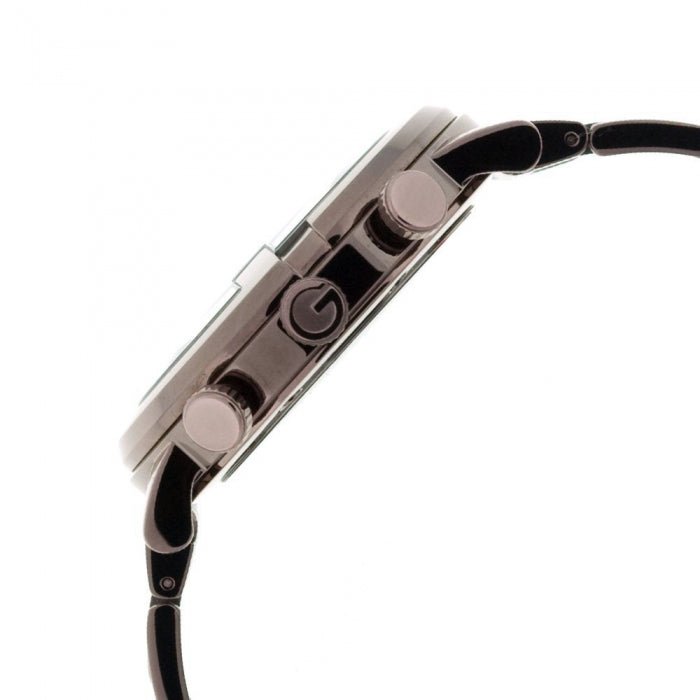  Shop Authentic Gucci G Chrono Brown Dial Brown Steel Strap Watch For Men - YA101341 - Luxxuri