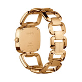  Shop Authentic Gucci G Gucci Brown Dial Rose Gold Steel Strap Watch For Women - YA125408 - Luxxuri