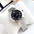  Shop Authentic Gucci G Timeless Black Dial Silver Steel Strap Watch For Men - YA126201 - Luxxuri