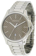  Shop Authentic Gucci G Timeless Quartz Brown Dial Silver Steel Strap Watch for Men - YA126317 - Luxxuri