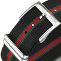  Shop Authentic Gucci G Timeless Analog Quartz Black Dial Black NATO Strap Watch For Men - YA126321 - Luxxuri