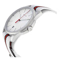  Shop Authentic Gucci G Timeless Quartz White DIal White NATO Strap Watch For Men - YA126322 - Luxxuri