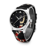  Shop Authentic Gucci Le Marche Des Merveilles Black Dial Black Leather Strap Unisex Watch - YA1264007 - Luxxuri