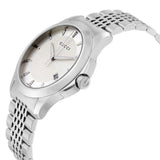  Shop Authentic Gucci G Timeless Silver Dial Silver Steel Strap Watch For Men - YA126401 - Luxxuri