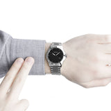  Shop Authentic Gucci G Timeless Black Dial Silver Steel Strap Watch For Men - YA126402 - Luxxuri