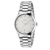  Shop Authentic Gucci G Timeless White Dial Silver Steel Strap Watch For Women - YA1264028A - Luxxuri