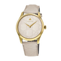  Shop Authentic Gucci G Timeless Quartz White Dial White Leather Strap Watch For Women - YA1264033A - Luxxuri