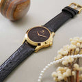  Shop Authentic Gucci G Timeless Quartz Brown Dial Brown Leather Strap Watch for Men - YA1264035 - Luxxuri