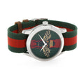  Shop Authentic Gucci Le Marche des Merveilles Red & Green Dial Red & Green Nylon Strap Unisex Watch - YA1264060 - Luxxuri