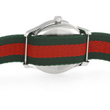  Shop Authentic Gucci Le Marche des Merveilles Red & Green Dial Red & Green Nylon Strap Unisex Watch - YA1264060 - Luxxuri