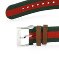  Shop Authentic Gucci Le Marche des Merveilles Red & Green Dial Red & Green Nylon Strap Unisex Watch - YA1264060 - Luxxuri