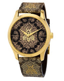  Shop Authentic Gucci G Timeless Brown Dial Brown Leather Strap Watch For Men - YA1264068 - Luxxuri
