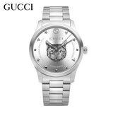  Shop Authentic Gucci G Timeless Silver Dial Silver Steel Strap Watch For Women - YA1264095 - Luxxuri