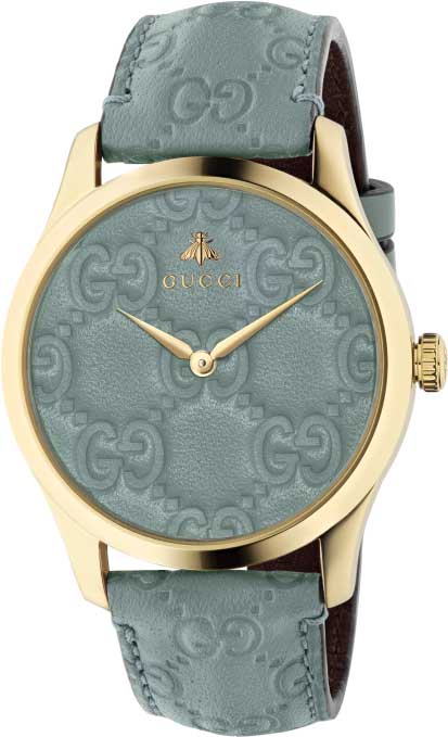  Shop Authentic Gucci G Timeless Quartz Blue Dial Blue Leather Strap Watch For Men - YA1264097 - Luxxuri
