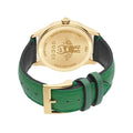  Shop Authentic Gucci G Timeless Quartz Green Dial Green Leather Strap Watch For Women - YA1264099 - Luxxuri