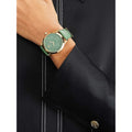  Shop Authentic Gucci G Timeless Quartz Green Dial Green Leather Strap Watch For Women - YA1264099 - Luxxuri