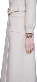  Shop Authentic Gucci G Timeless Quartz Mother of Pearl Dial Pink Leather Strap Watch For Women -  YA1264132 - Luxxuri