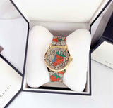  Shop Authentic Gucci G Timeless Brown Dial Brown Leather Strap Watch For Women - YA1264133 - Luxxuri