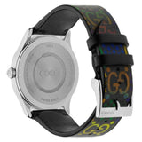  Shop Authentic Gucci G Timeless Quartz Black Dial Black Leather Strap Watch For Women - YA1264146 - Luxxuri