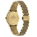  Shop Authentic Gucci G Timeless Quartz Mother of Pearl Dial Gold Steel Strap Watch For Women - YA1265021 - Luxxuri