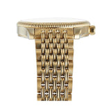  Shop Authentic Gucci G Timeless Quartz Mother of Pearl Dial Gold Steel Strap Watch For Women - YA1265021 - Luxxuri