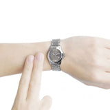  Shop Authentic Gucci G Timeless Brown Dial Silver Steel Strap Watch For Women - YA126503 - Luxxuri