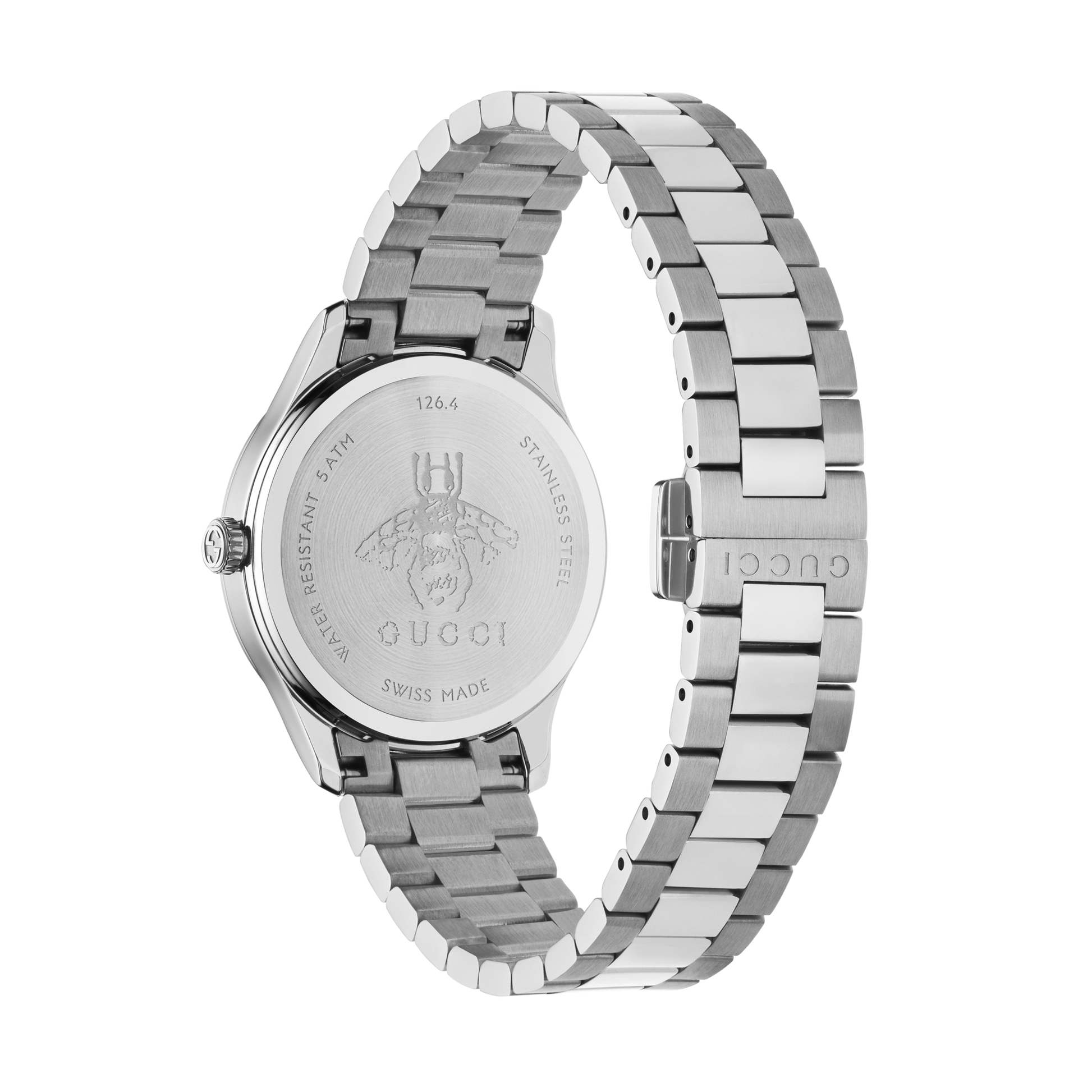  Shop Authentic Gucci G Timeless Quartz Turquoise Dial Silver Steel Strap Unisex Watch - YA1265044 - Luxxuri