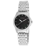  Shop Authentic Gucci G Timeless Black Mother of Pearl Diamonds 38mm Watch For Women - YA126509 - Luxxuri