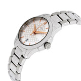  Shop Authentic Gucci G Timeless Silver Dial Silver Steel Strap Watch For Women - YA126523 - Luxxuri