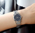 Gucci G Timeless Black Dial Silver Steel Strap Watch For Women - YA126573A